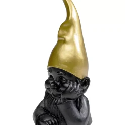 Clearance Deko Figur Zwerg Schwarz 21Cm Deko & Geschenkartikel