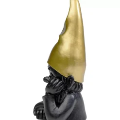 Clearance Deko Figur Zwerg Schwarz 21Cm Deko & Geschenkartikel