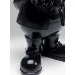 Best Deko Figur Zwerg Standing Schwarz Gold 30Cm Deko & Geschenkartikel