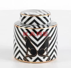 Sale Deko Gefas Panther 16Cm Deko & Geschenkartikel