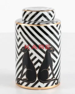 Deko Gefas Panther 25Cm Deko & Geschenkartikel