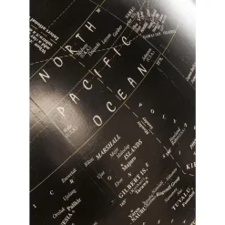 Outlet Deko Globus Earth Schwarz Deko & Geschenkartikel