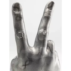 New Deko Hand Victory Grau Deko & Geschenkartikel