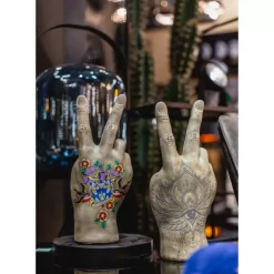 Sale Deko Hand Victory Tattoo Eye 36Cm Deko & Geschenkartikel