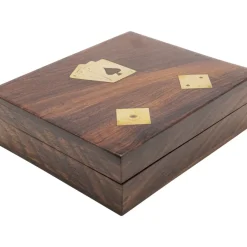 Sale Deko Karten Box Gamble Wood (7/Tlg.) Deko & Geschenkartikel