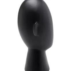 Sale Deko Objekt Abstract Face Schwarz 34Cm Deko & Geschenkartikel