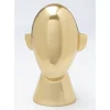 Hot Deko Objekt Abstract Face Gold 28Cm Deko & Geschenkartikel