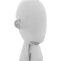Online Deko Objekt Abstract Face Silber 22Cm Deko & Geschenkartikel