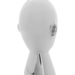 Online Deko Objekt Abstract Face Silber 22Cm Deko & Geschenkartikel