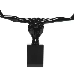 Clearance Deko Objekt Athlet Schwarz Deko & Geschenkartikel