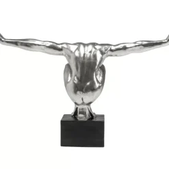 Hot Deko Objekt Athlete Xl Silber Deko & Geschenkartikel