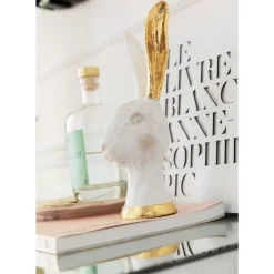 Outlet Deko Objekt Bunny Gold 30Cm Deko & Geschenkartikel
