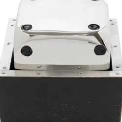 Online Deko Objekt Dice Silber 10X10Cm Sonstiges & Zubehör Accessoires