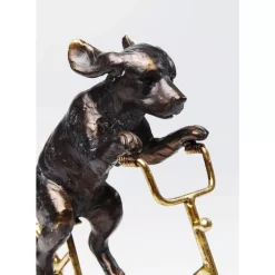 Outlet Deko Objekt Dog With Bicycle Deko & Geschenkartikel