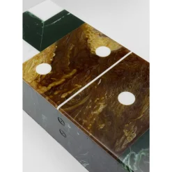 Hot Deko Objekt Domino Grun 21X5Cm Sonstiges & Zubehör Accessoires