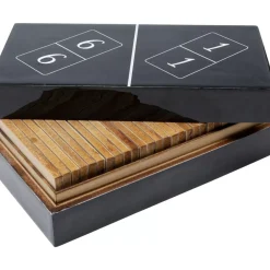 Online Deko Objekt Domino Schwarz 24X7Cm Sonstiges & Zubehör Accessoires