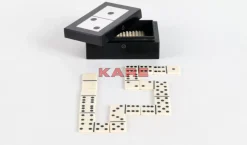 Deko Objekt Domino Schwarz/Weis 14X5Cm Sonstiges & Zubehör Accessoires