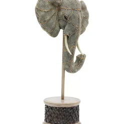 Online Deko Objekt Elephant Head Pearls 49Cm Deko & Geschenkartikel