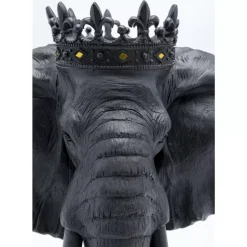 Online Deko Objekt Elephant Royal Schwarz 57Cm Deko & Geschenkartikel