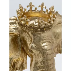 Outlet Deko Objekt Elephant Royal Gold 57Cm Deko & Geschenkartikel