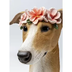 Sale Deko Objekt Fiori Greyhound 47Cm Deko & Geschenkartikel
