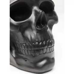 New Deko Objekt Flower Skull 22Cm Deko & Geschenkartikel