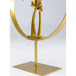 Discount Deko Objekt Ginkgo In The Circle 34Cm Deko & Geschenkartikel