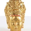 Best Deko Objekt Goddess Head Gold 39Cm Deko & Geschenkartikel