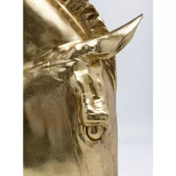 Discount Deko Objekt Horse Face Gold 72Cm Deko & Geschenkartikel