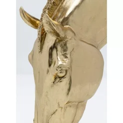 Best Deko Objekt Horse Face Gold 57Cm Deko & Geschenkartikel