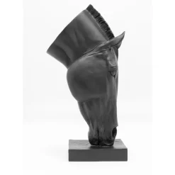 Outlet Deko Objekt Horse Face Schwarz 57Cm Deko & Geschenkartikel