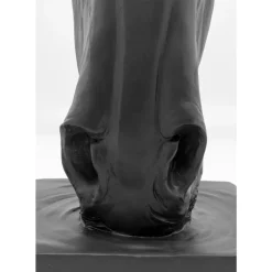 Outlet Deko Objekt Horse Face Schwarz 72Cm Deko & Geschenkartikel