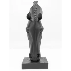 Outlet Deko Objekt Horse Face Schwarz 72Cm Deko & Geschenkartikel