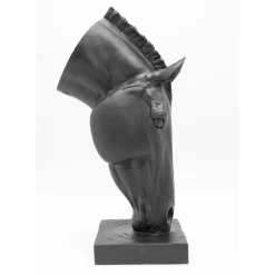 Outlet Deko Objekt Horse Face Schwarz 72Cm Deko & Geschenkartikel