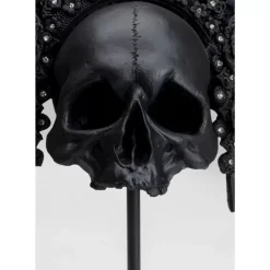 Discount Deko Objekt King Skull Schwarz Deko & Geschenkartikel