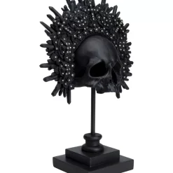 Discount Deko Objekt King Skull Schwarz Deko & Geschenkartikel