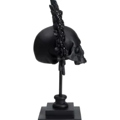 Discount Deko Objekt King Skull Schwarz Deko & Geschenkartikel