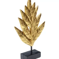 New Deko Objekt Leaves Gold 15Cm Deko & Geschenkartikel