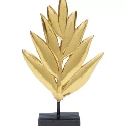 New Deko Objekt Leaves Gold 15Cm Deko & Geschenkartikel
