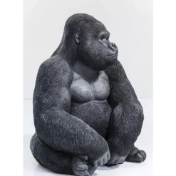 Discount Deko Objekt Monkey Gorilla Side Xl Schwarz Deko & Geschenkartikel