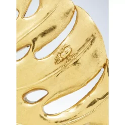 Best Deko Objekt Monstera Leaf Gold 36Cm Deko & Geschenkartikel