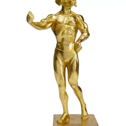 Best Deko Objekt Muscle Dog Gold Deko & Geschenkartikel