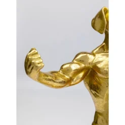 Best Deko Objekt Muscle Dog Gold Deko & Geschenkartikel