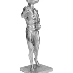 Best Deko Objekt Muscle Dog Silber Deko & Geschenkartikel