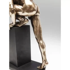 Hot Deko Objekt Nude Man Stand Bronze 35Cm Deko & Geschenkartikel