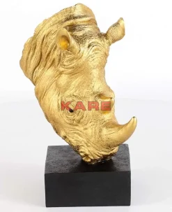 Discount Deko Objekt Rhino Gold Deko & Geschenkartikel