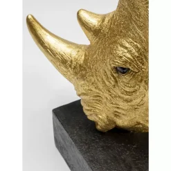 Discount Deko Objekt Rhino Gold Deko & Geschenkartikel