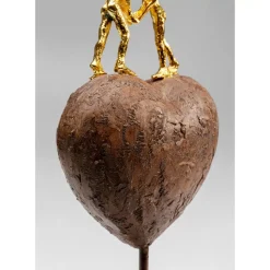 New Deko Objekt Rock Heart Date 26Cm Deko & Geschenkartikel