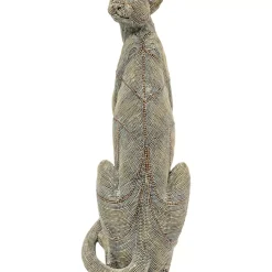 Clearance Deko Objekt Sitting Leopard Pearls 42 Deko & Geschenkartikel