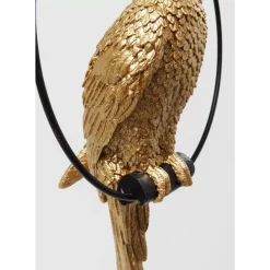 Clearance Deko Objekt Swinging Parrot Gold Deko & Geschenkartikel